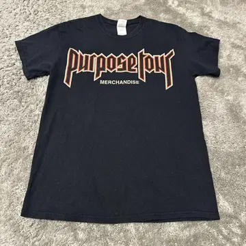 초레어 저스틴 비버 PURPOSE TOUR 티셔츠