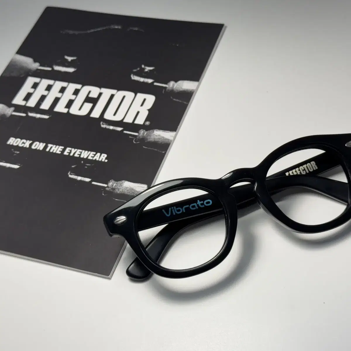 EFFECTOR 이펙터 일본 볼드 뿔테 안경 0084