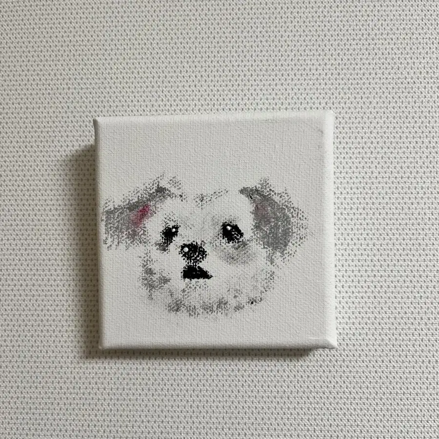 강아지 그림 주문제작