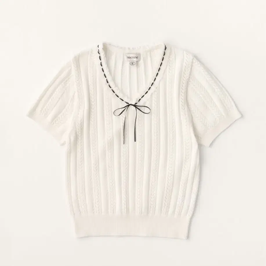 시엔느 Margaret Ribbon Knit 아이보리