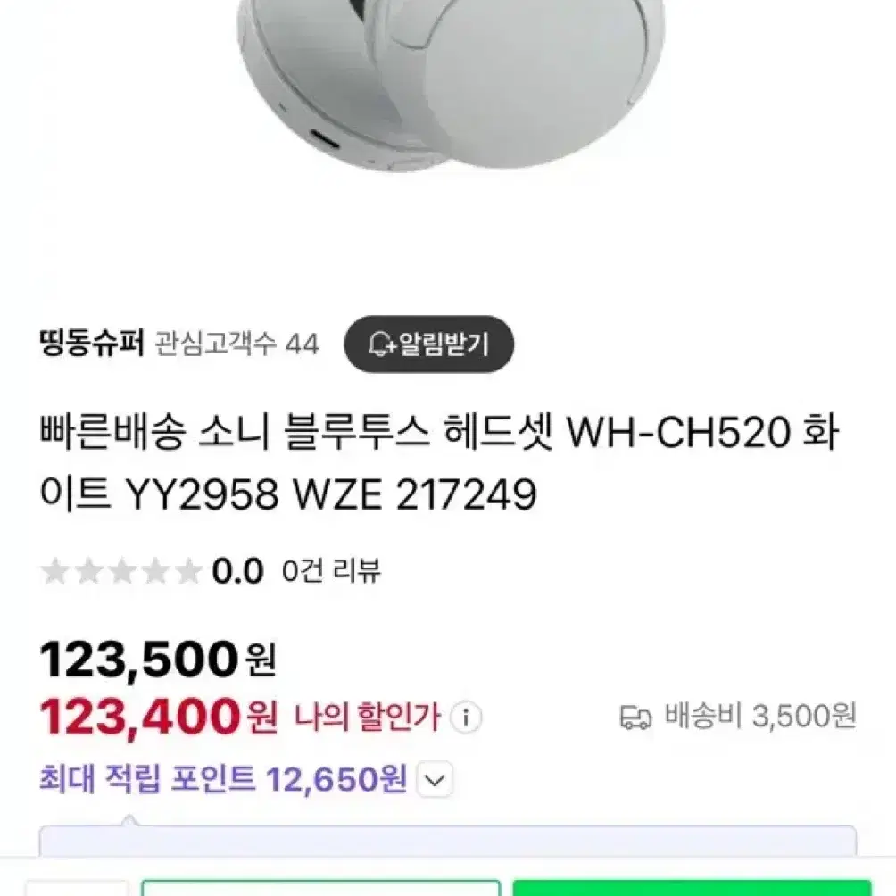 소니 WH-CH520