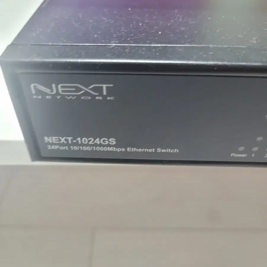 NEXT 24포트 스위치 허브 10/100/1000Mbps