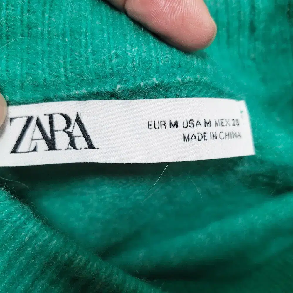 자라(ZARA) 울알파카 니트 55-66 새상품