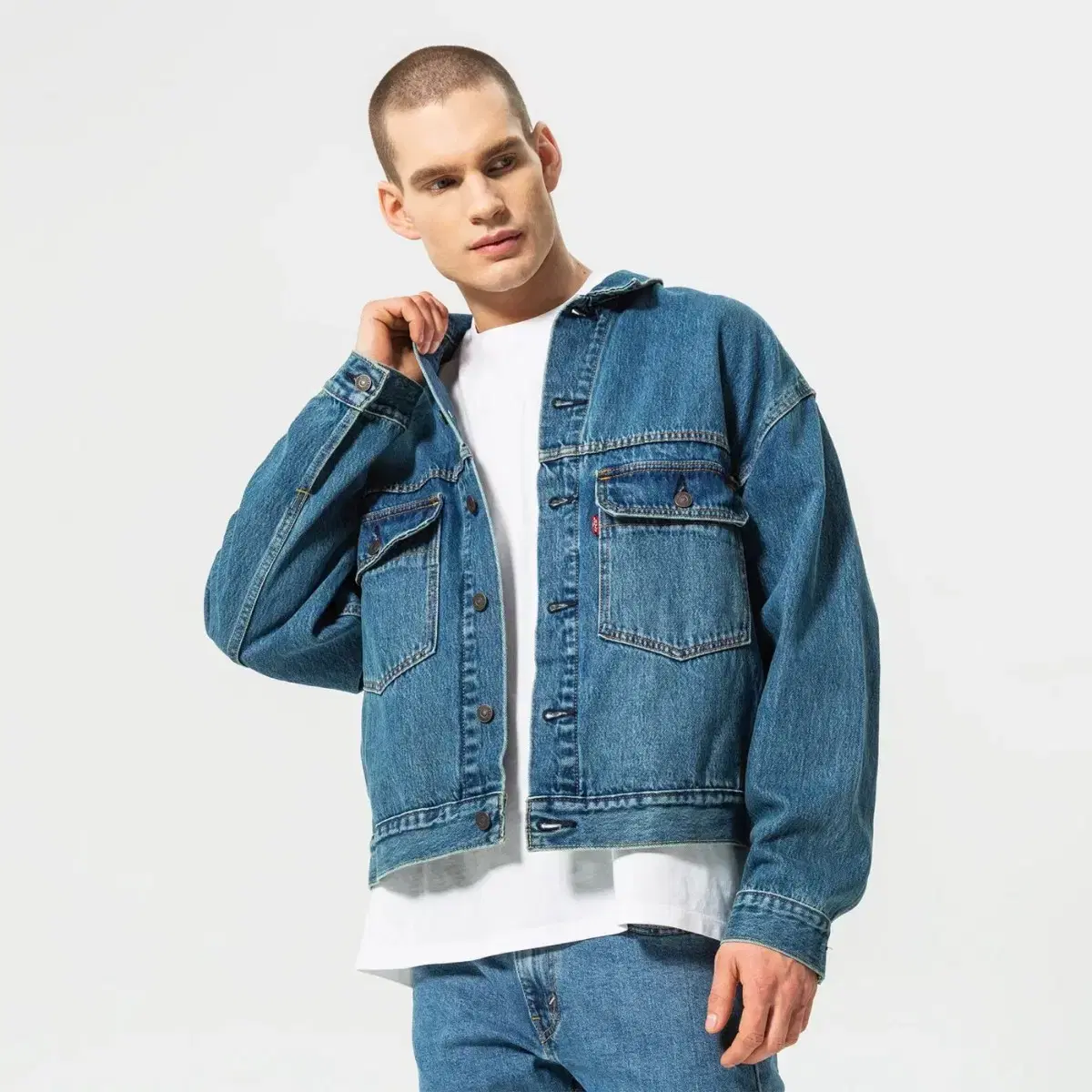 Levi's Stay Loose Type 2 Denim Jacket L