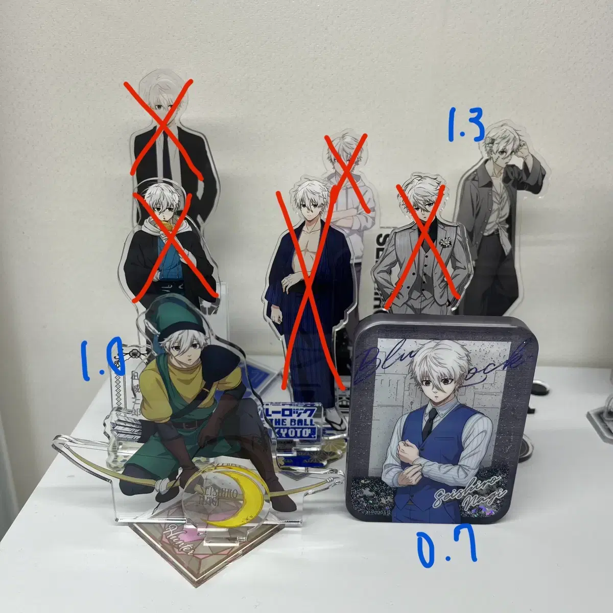 Quick sale))BLUELOCK Nagi Seishiro acrylic stand Korota