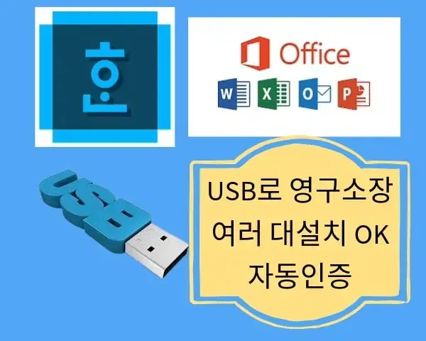 Multiple MS Office / Permanent installation / Auto-authentication USB song