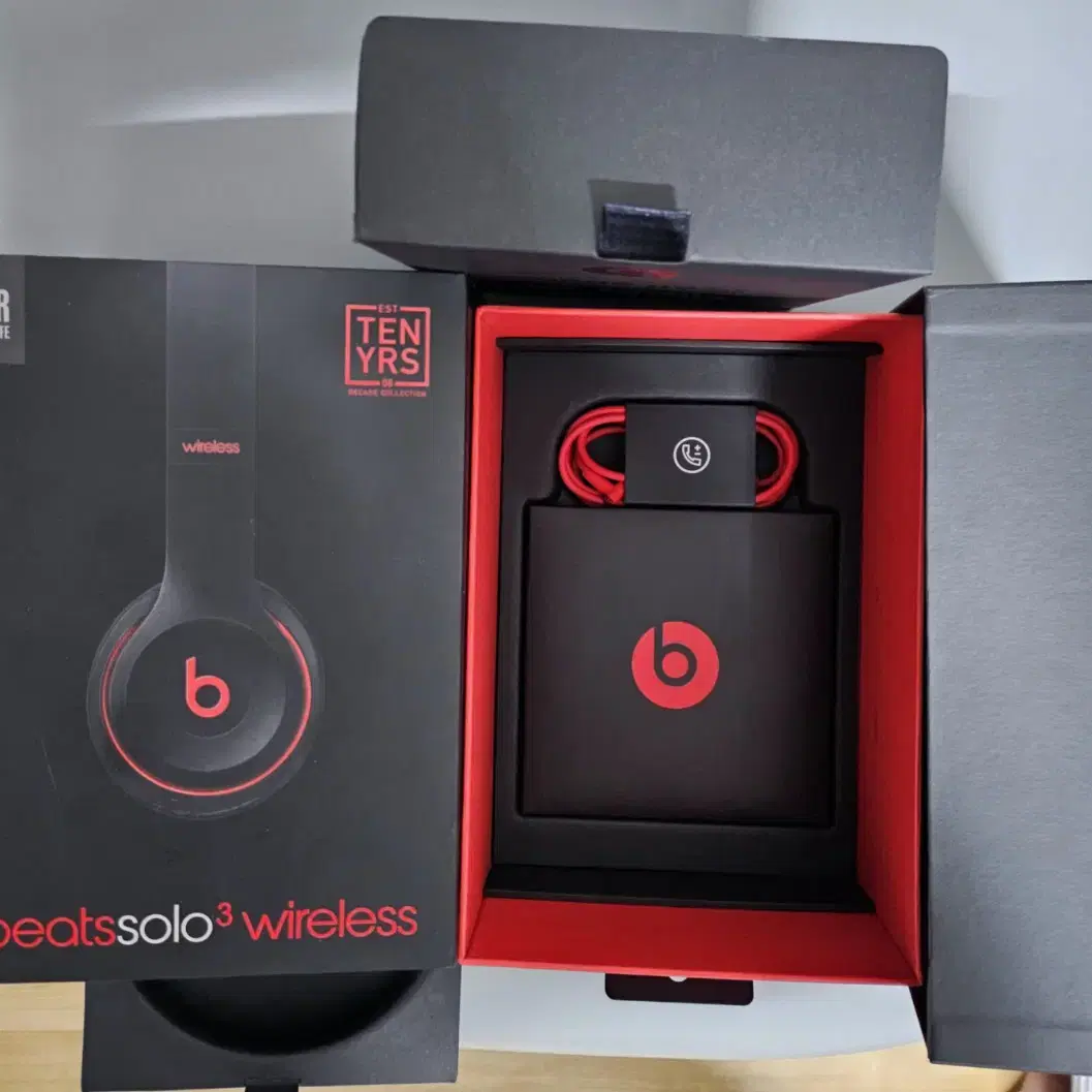 Beats Solo3 Wireless (레드블랙)