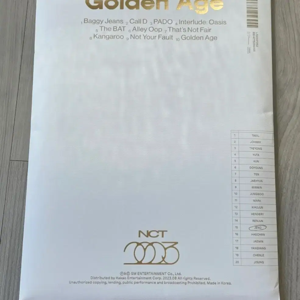 엔시티 2023 Golden Age [Collecting Ver.]