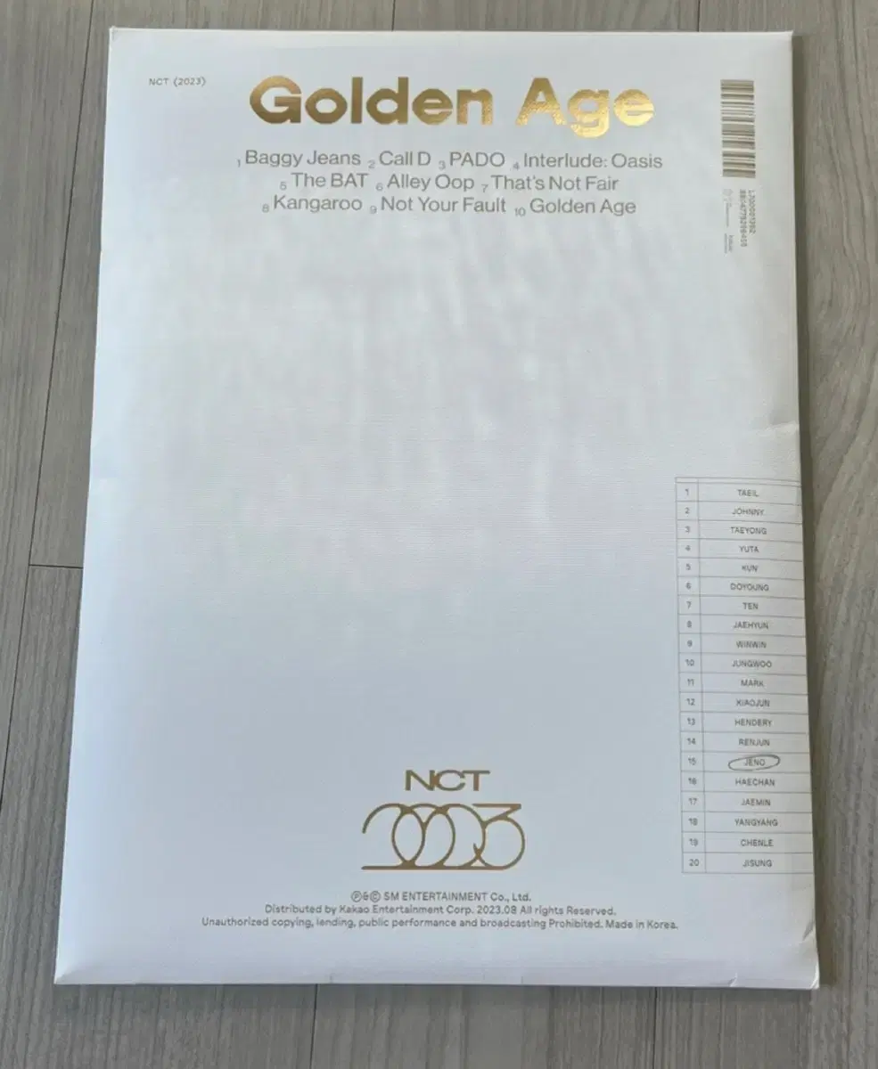 엔시티 2023 Golden Age [ 마크 포카 ]