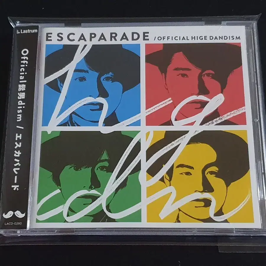 오피셜히게단디즘 1집 앨범 ESCAPADE 메이저 데뷔 음반