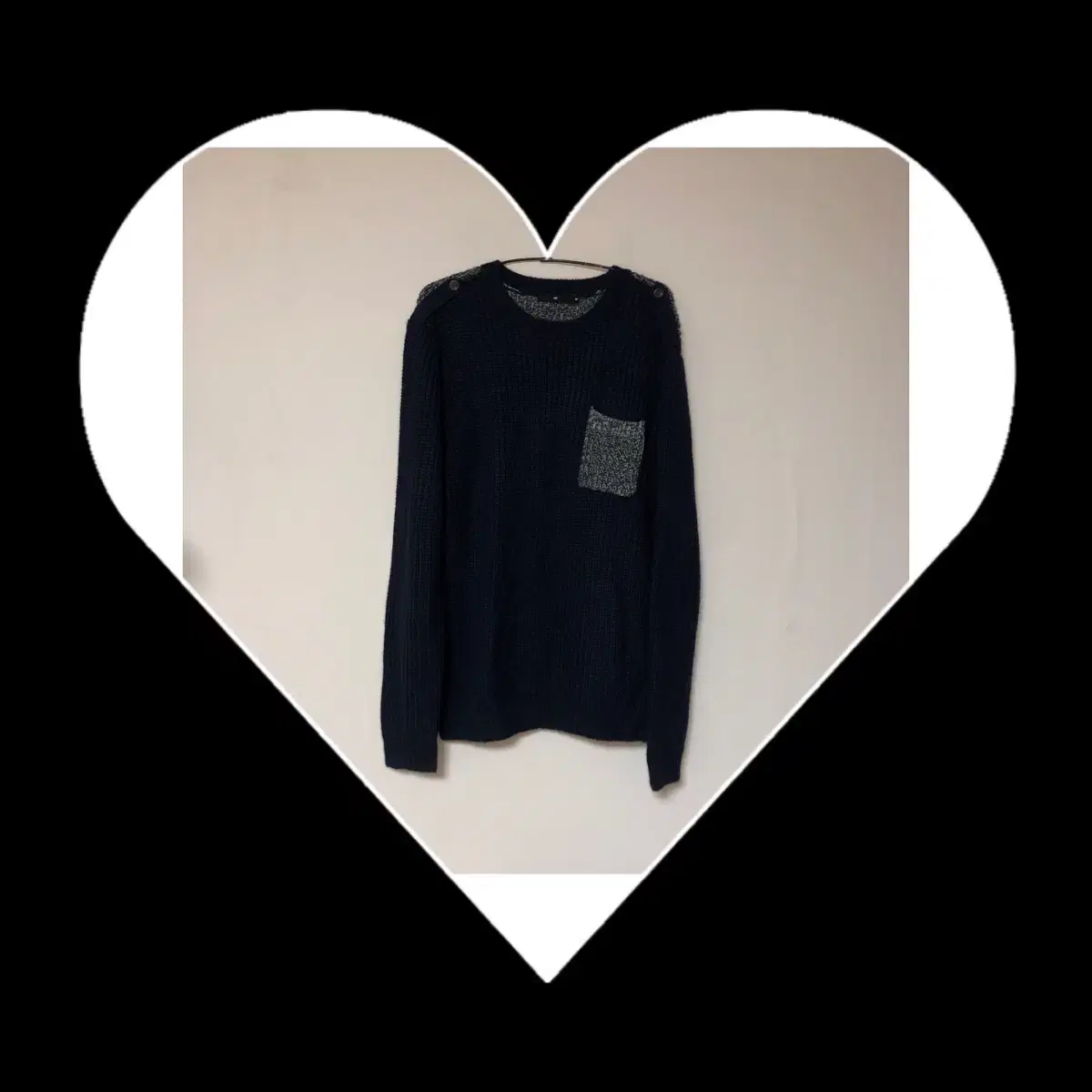 Vintage UGIZ navy knit