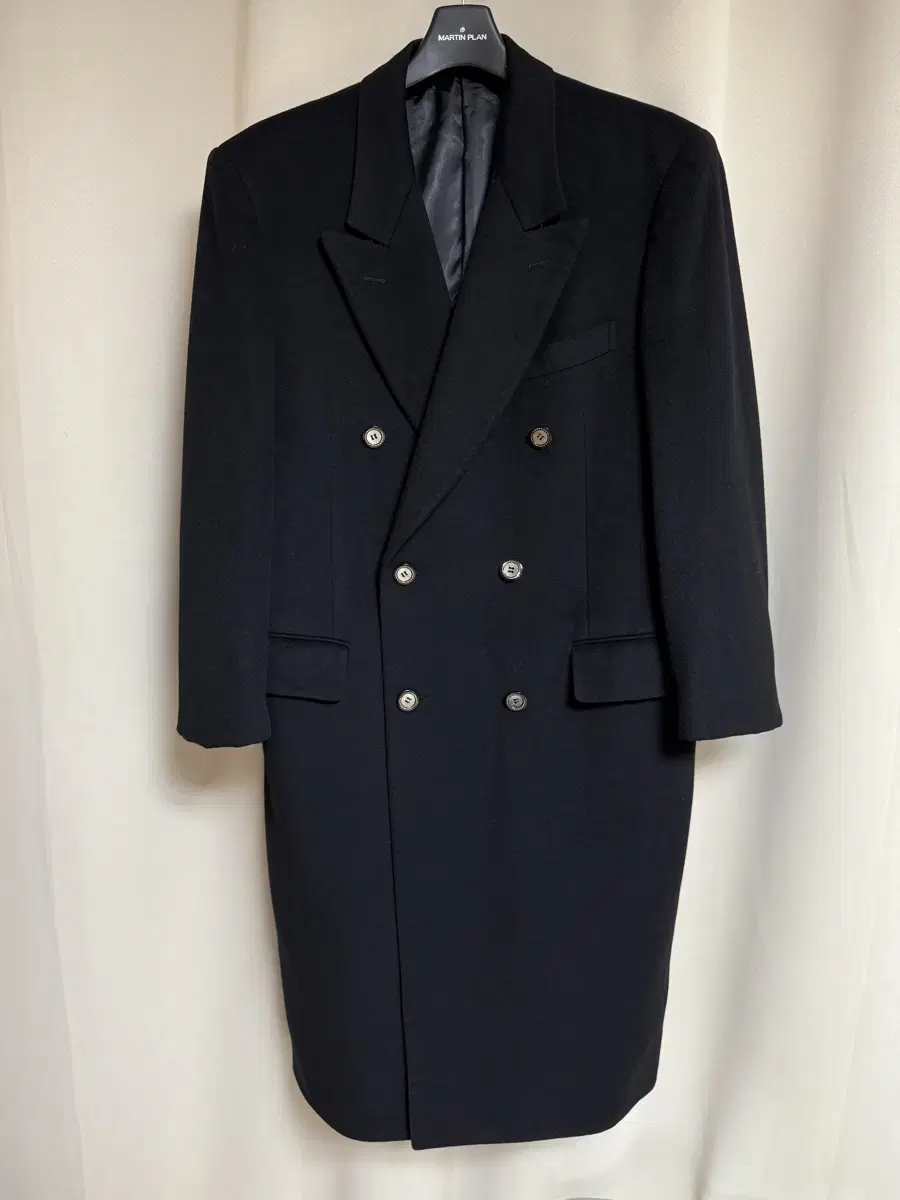 Cashmere 100 double-breasted coat for sale