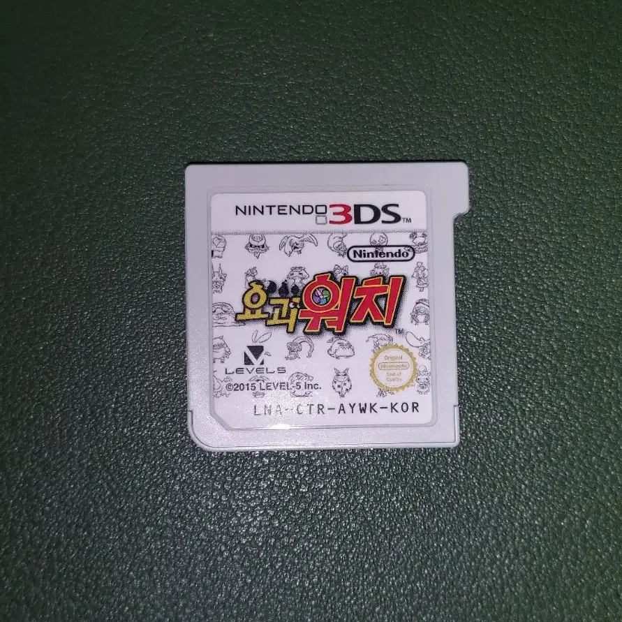 닌텐도 3ds 요괴워치 게임칩