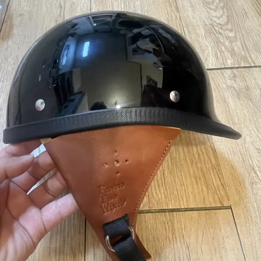 ttandco USA JOCKEY BLACK HALF HELMET