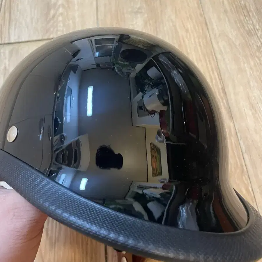 ttandco USA JOCKEY BLACK HALF HELMET