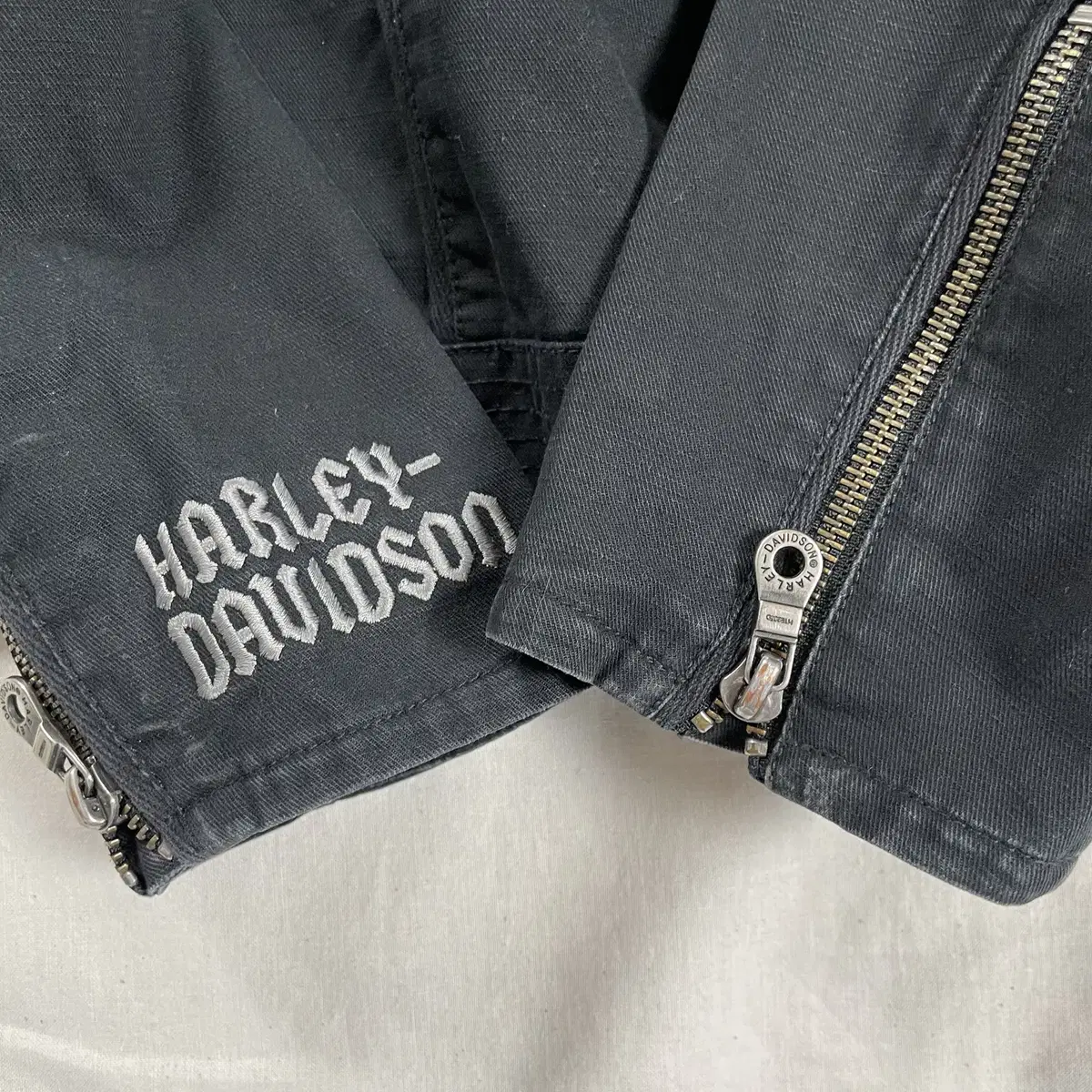 Harley Davidson 할리데이비슨 자수 라이딩 자켓 L