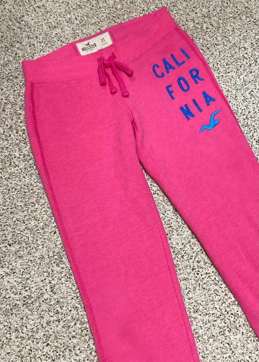 Hollister pink track pants 홀리스터 핑크 트랙 로우