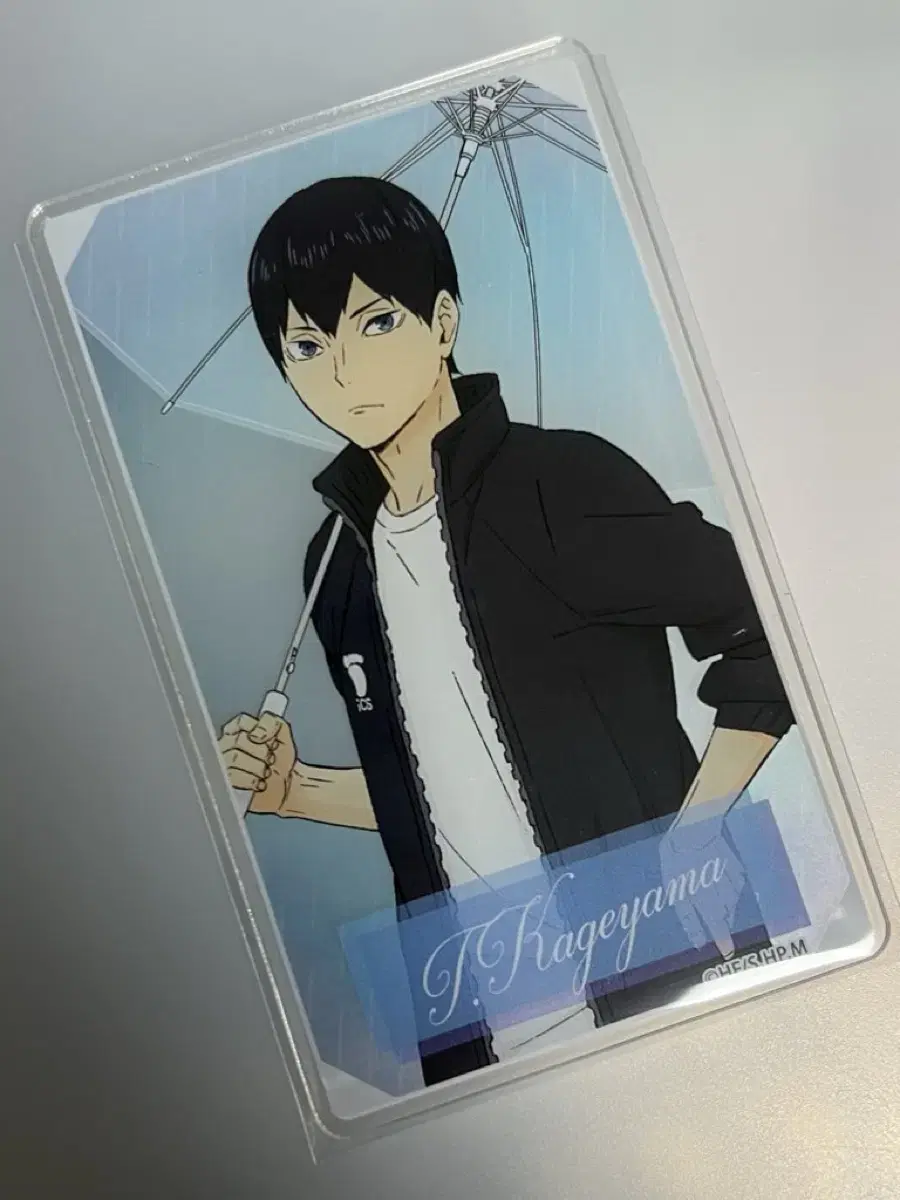 Haikyuu Kageyama Tobio Umbrella acrylic kard sells