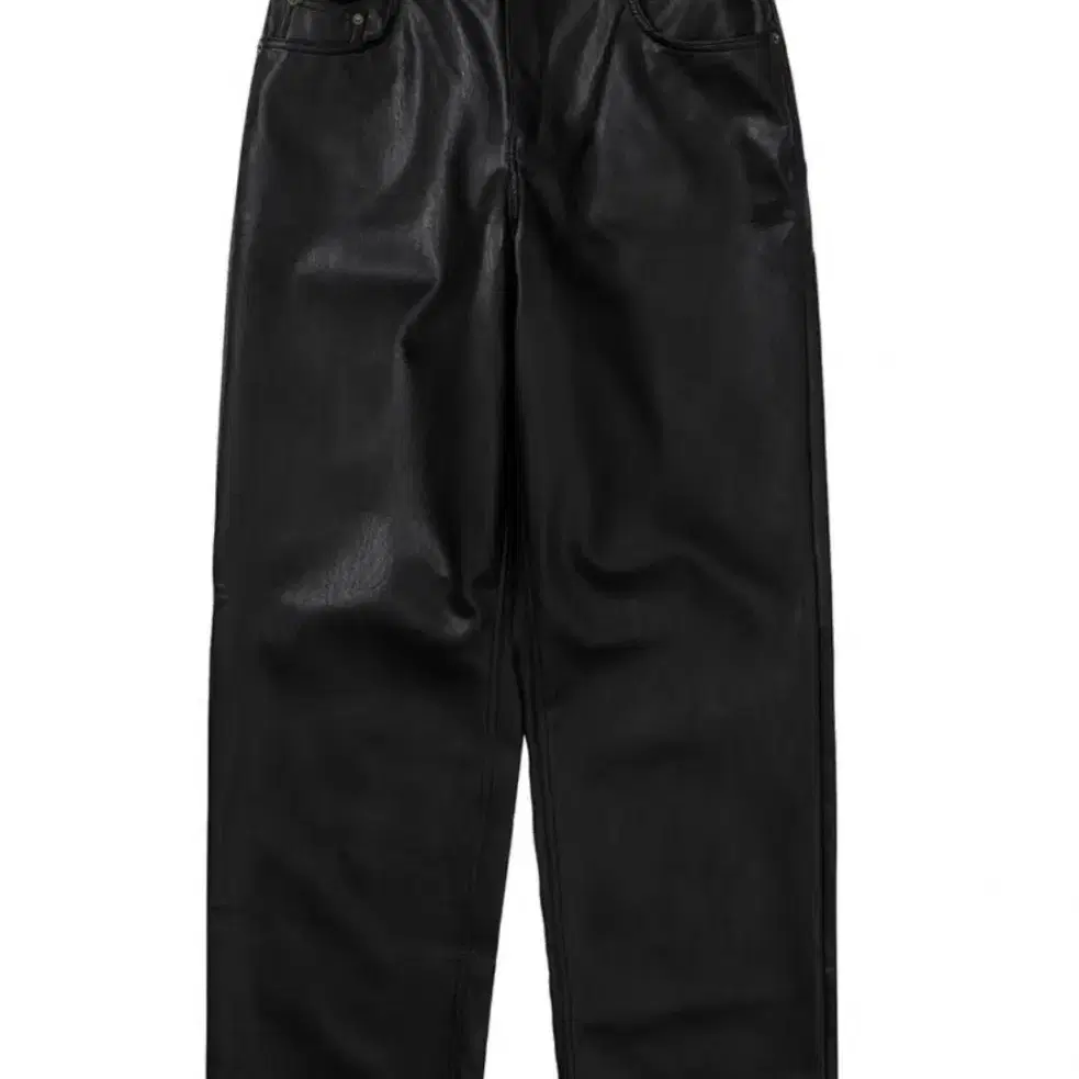 Vegan Leather Pants [BLACK]