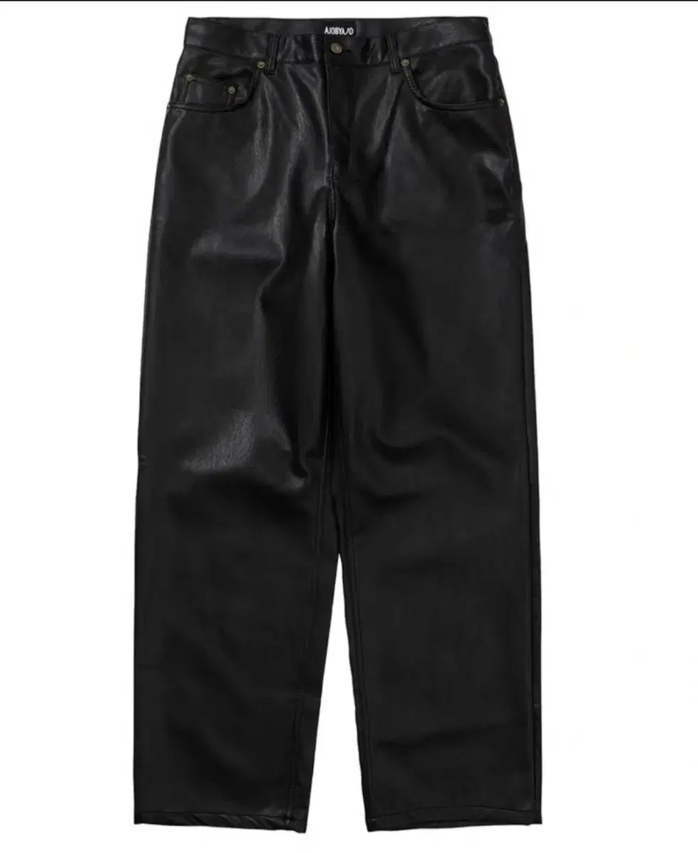 Vegan Leather Pants [BLACK]