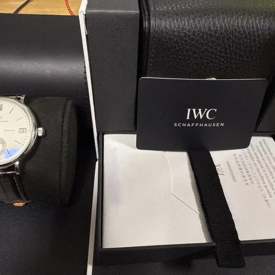 IWC 포르토피노 핸드와인드 8 days