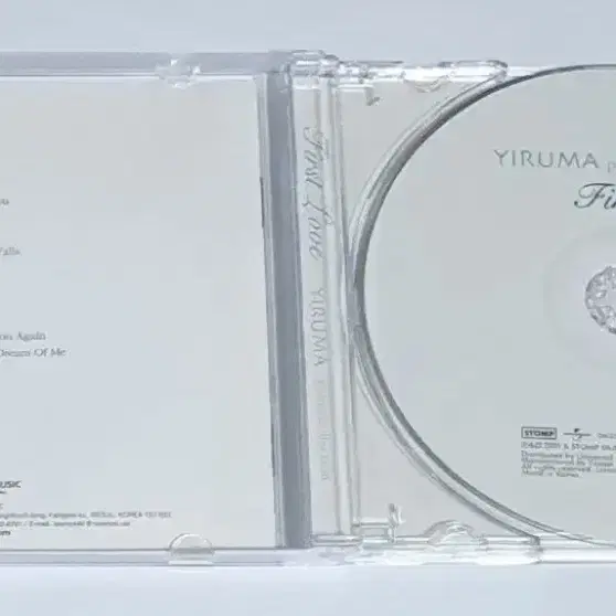 이루마 First Love 앨범 시디 CD 피아노 뉴에이지 클래식