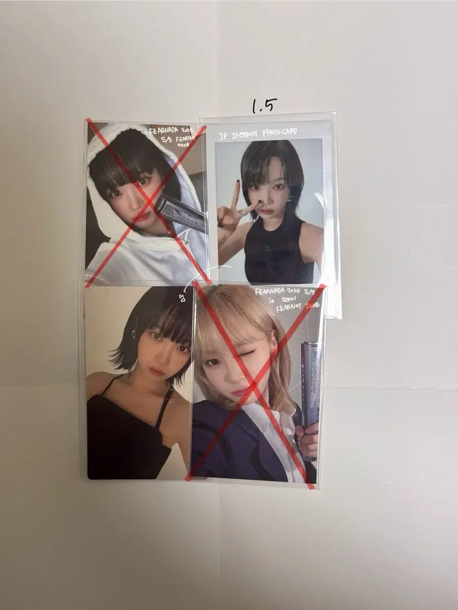 Le Sserafim chaewon Concert fanmeeting photocard wts Piearada Hood Chaewon Japan Concert