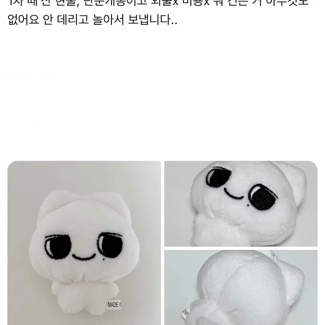 엔시티 위시 유우시 인형 묘묘시