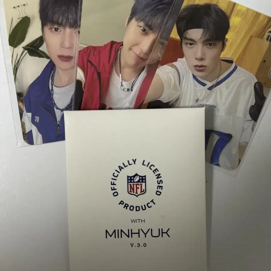 몬스타엑스 민혁 nfl ver.3 포카