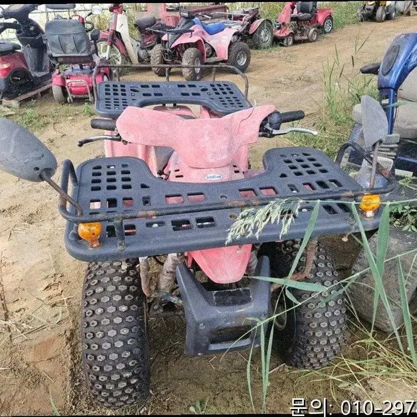 전후진 기능이 있는 대림 100cc ATV