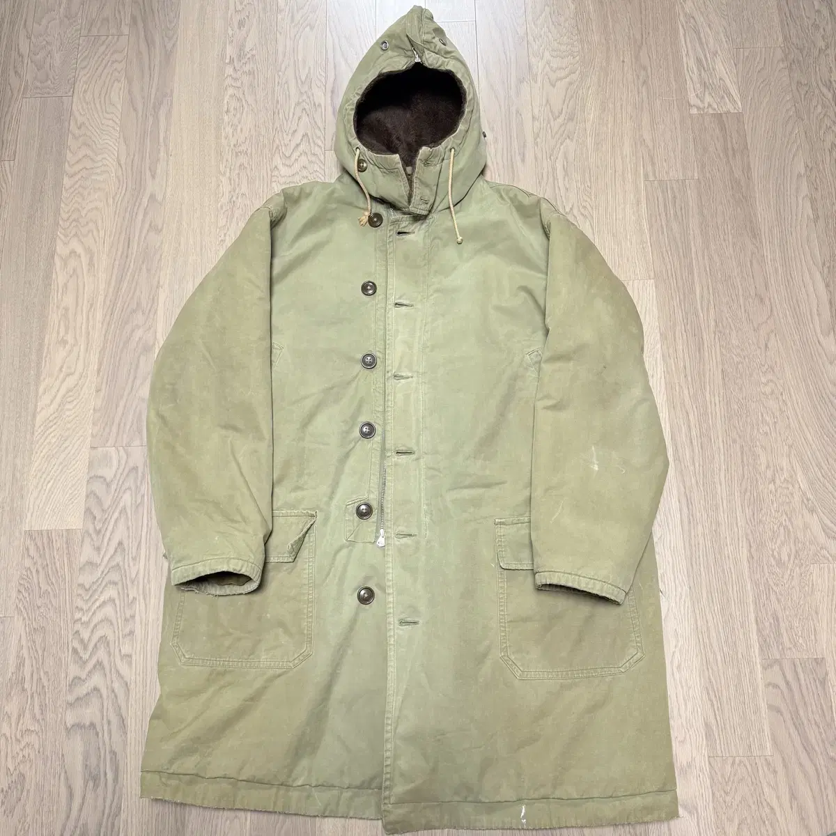 40s M-41 US Army Arctic Alpaca Overcoat