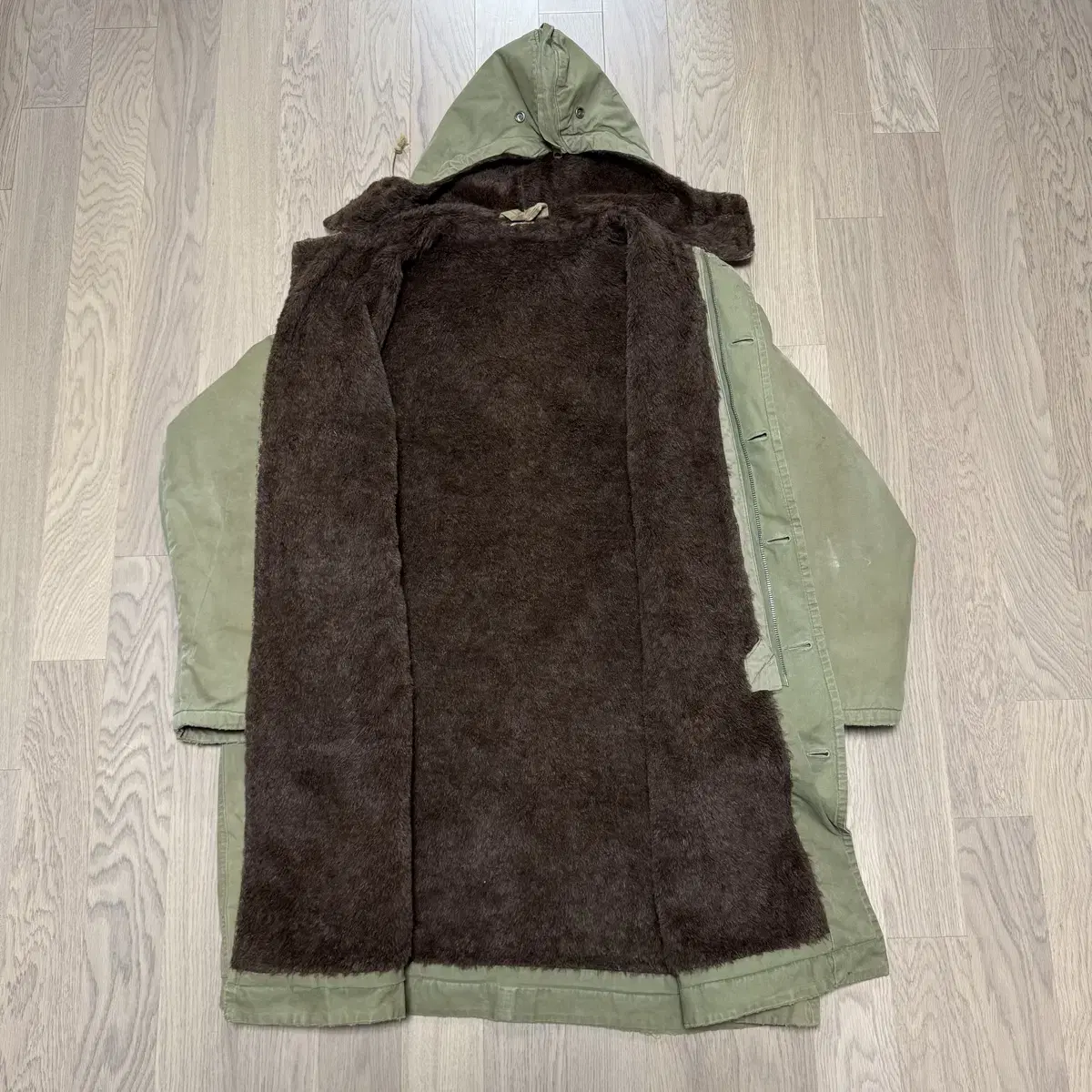 40s M-41 US Army Arctic Alpaca Overcoat