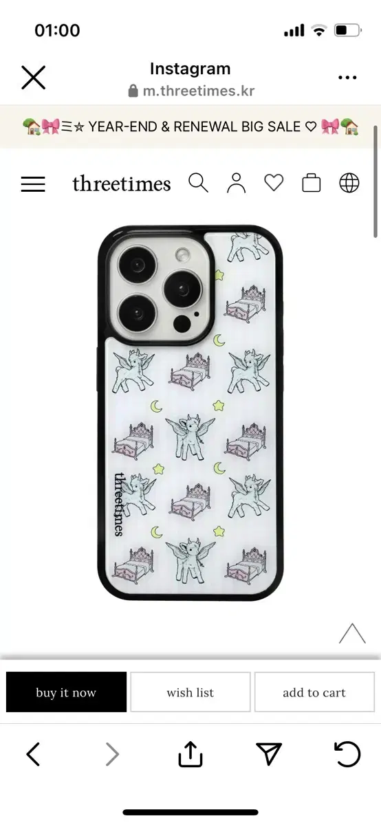 ThreeTimes Phone Case iPhone 13 Mini