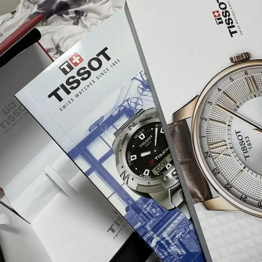 <TISSOT> 티쏘 시계 새상품 ( 슈퍼스포츠 크로노 골드 )