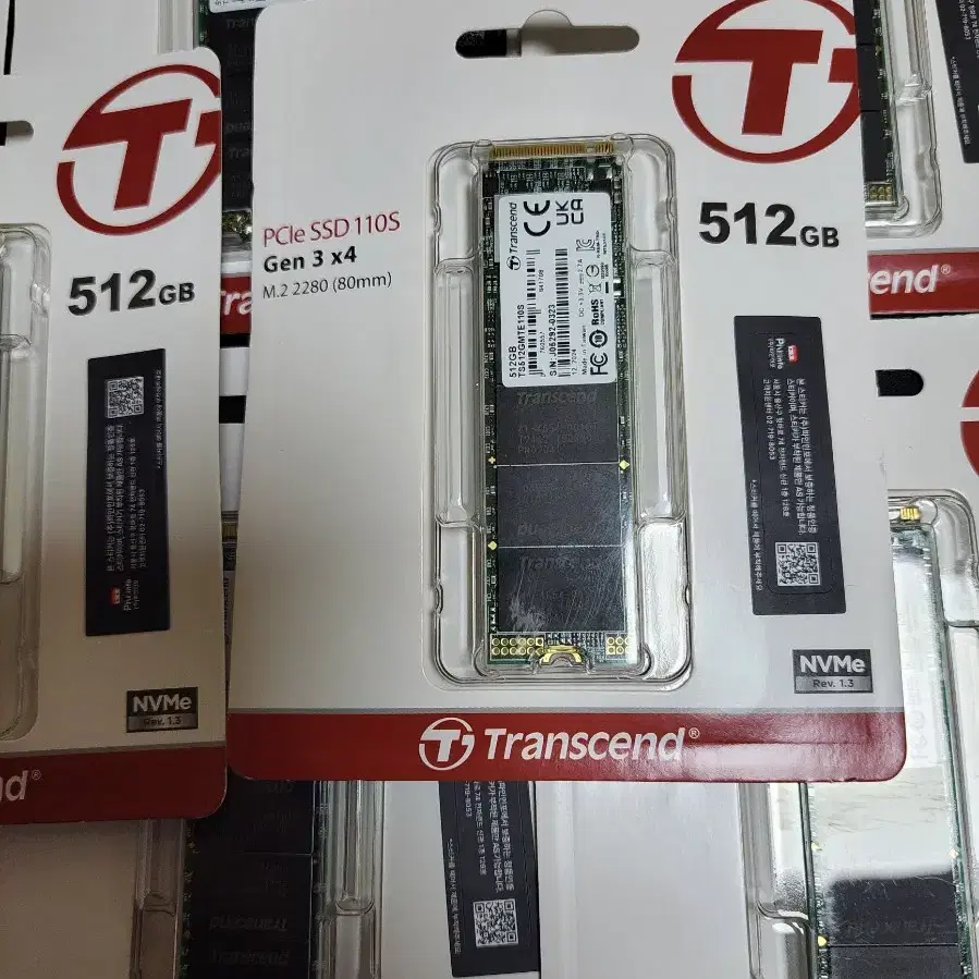 트랜센드 NVME SSD TS512GMTE110S 512GB(새상품)