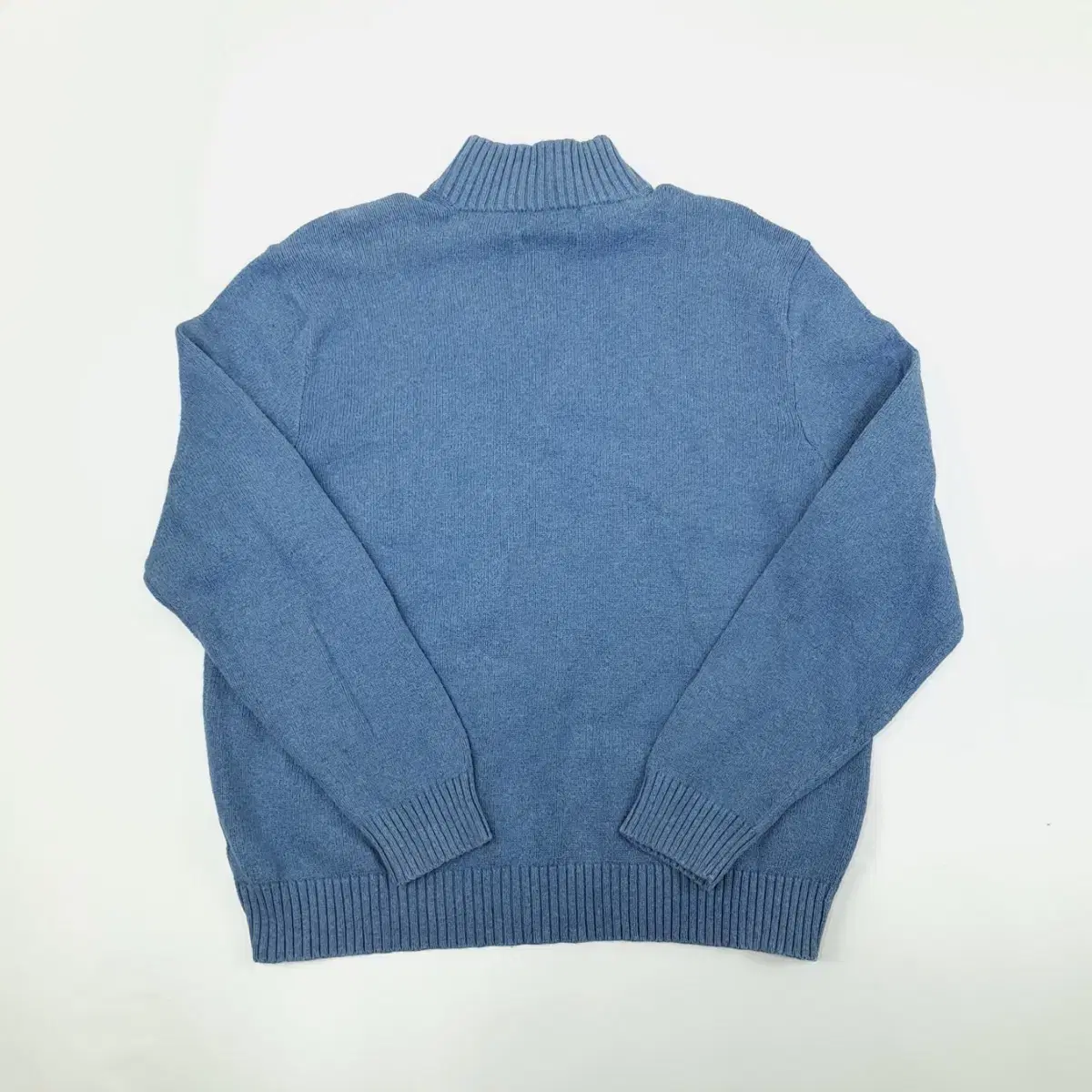 (CS629)XL 폴로 스카이블루 하프집업 니트 스웨터knit