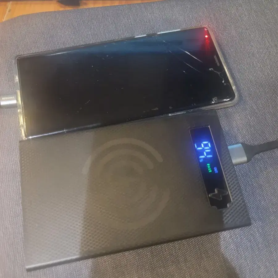 무선 충전 qc 보조배터리 12000mah