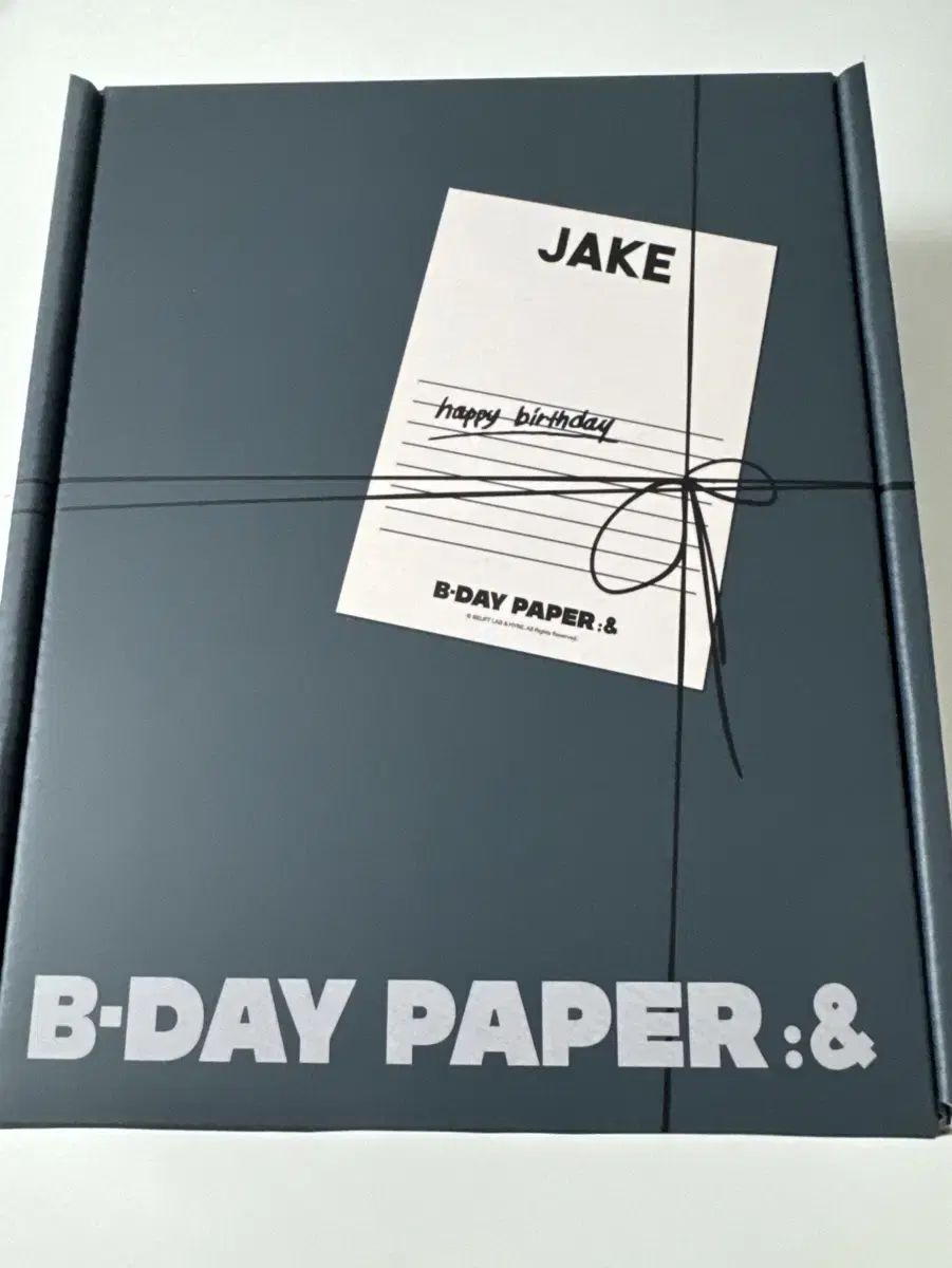 enhypen jake 2024 b-day paper wts