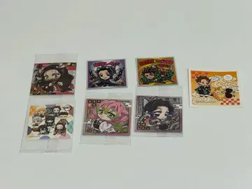 귀멸의 칼날 씰 카드 세트