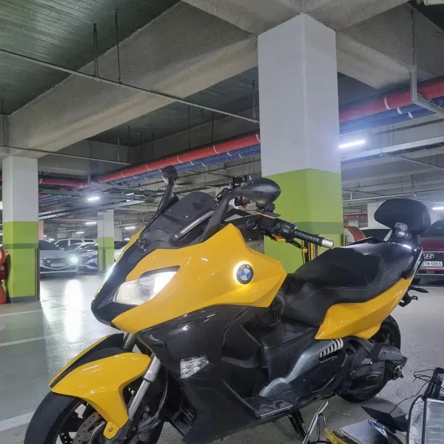 bmw c650s 추금대차(받는것) xmax 포르자 티맥스 300cc