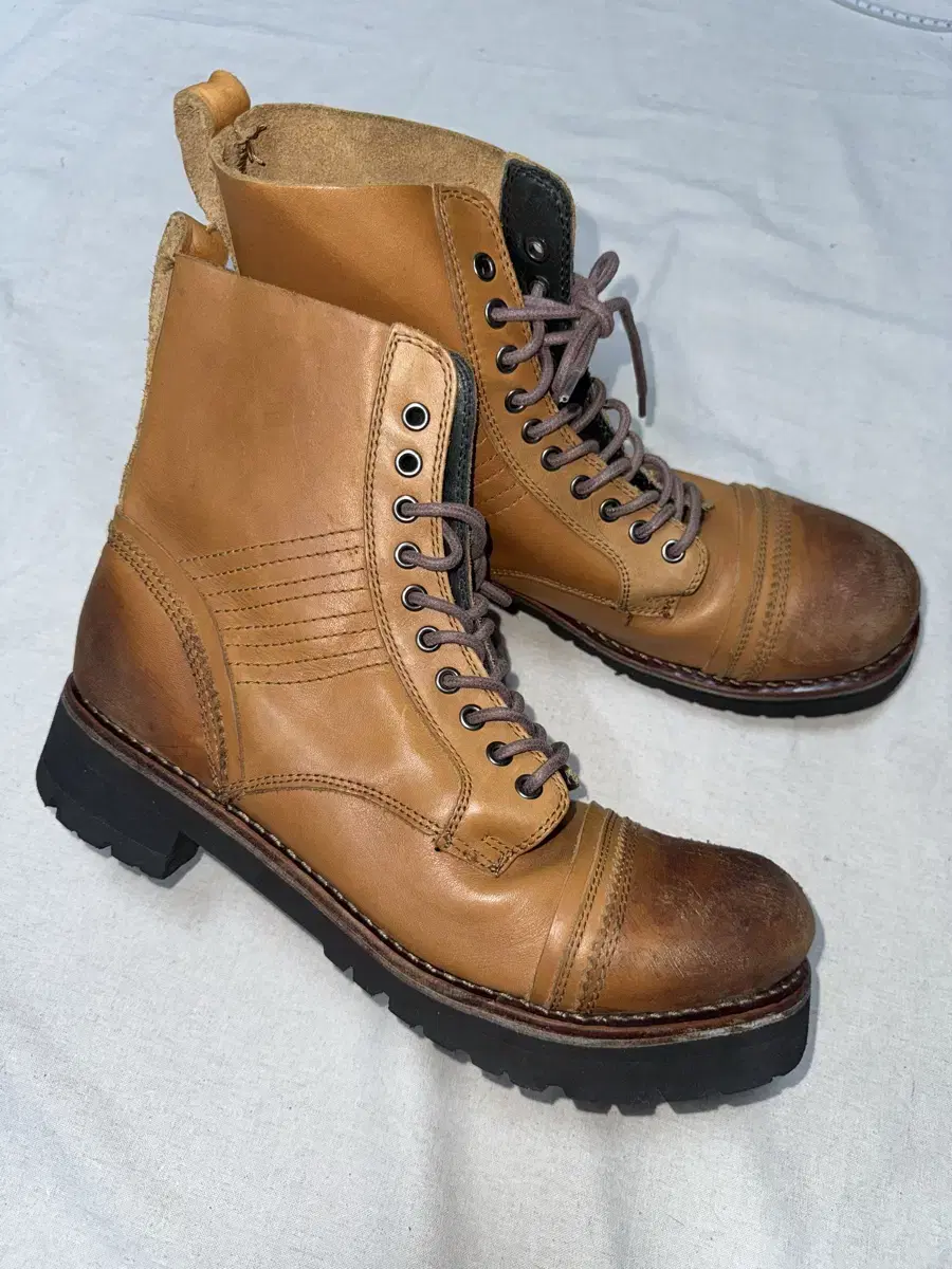 훕데두 레더 워커 부츠 whoop de doo walker boots