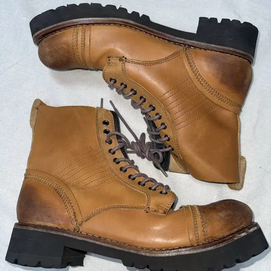 훕데두 레더 워커 부츠 whoop de doo walker boots