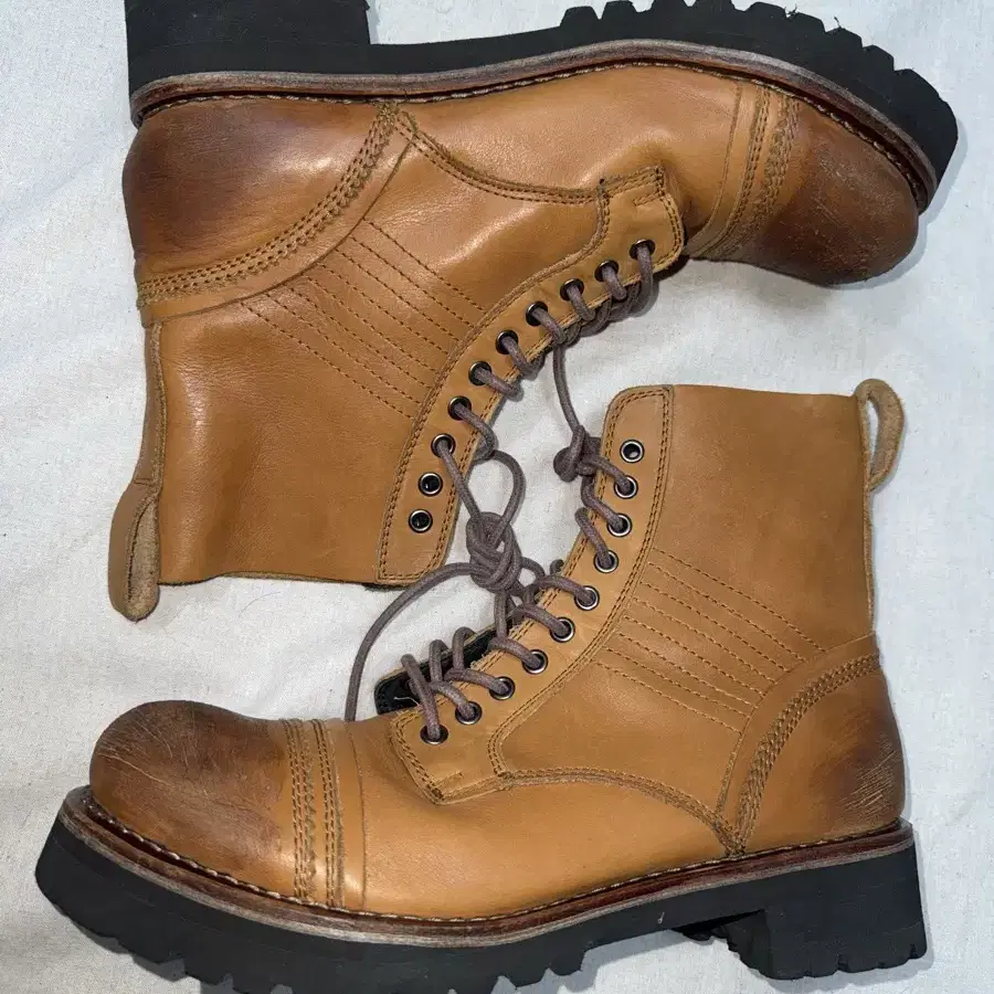 훕데두 레더 워커 부츠 whoop de doo walker boots