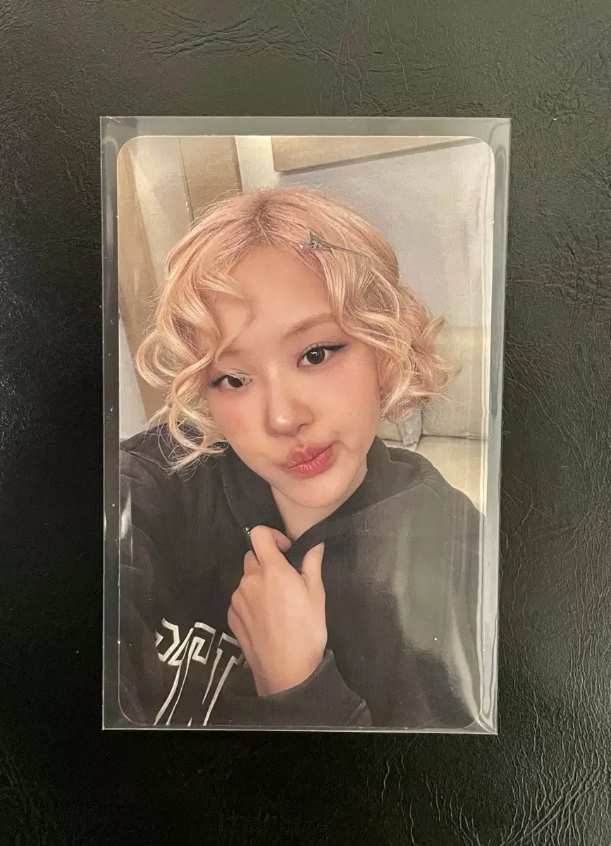 블랙핑크 로제 rosie kr exclusive 포카