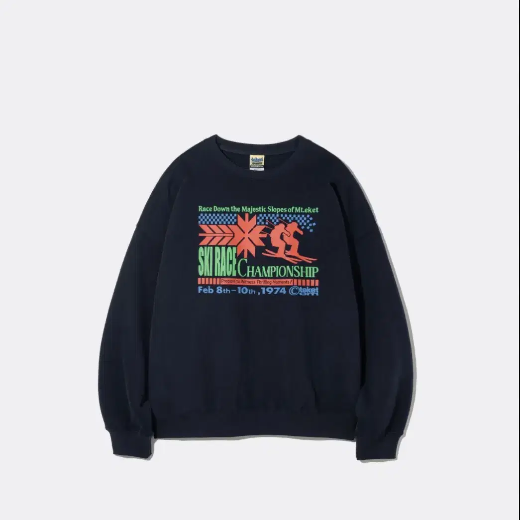 테켓 기모맨투맨 Championship Sweatshirt Navy