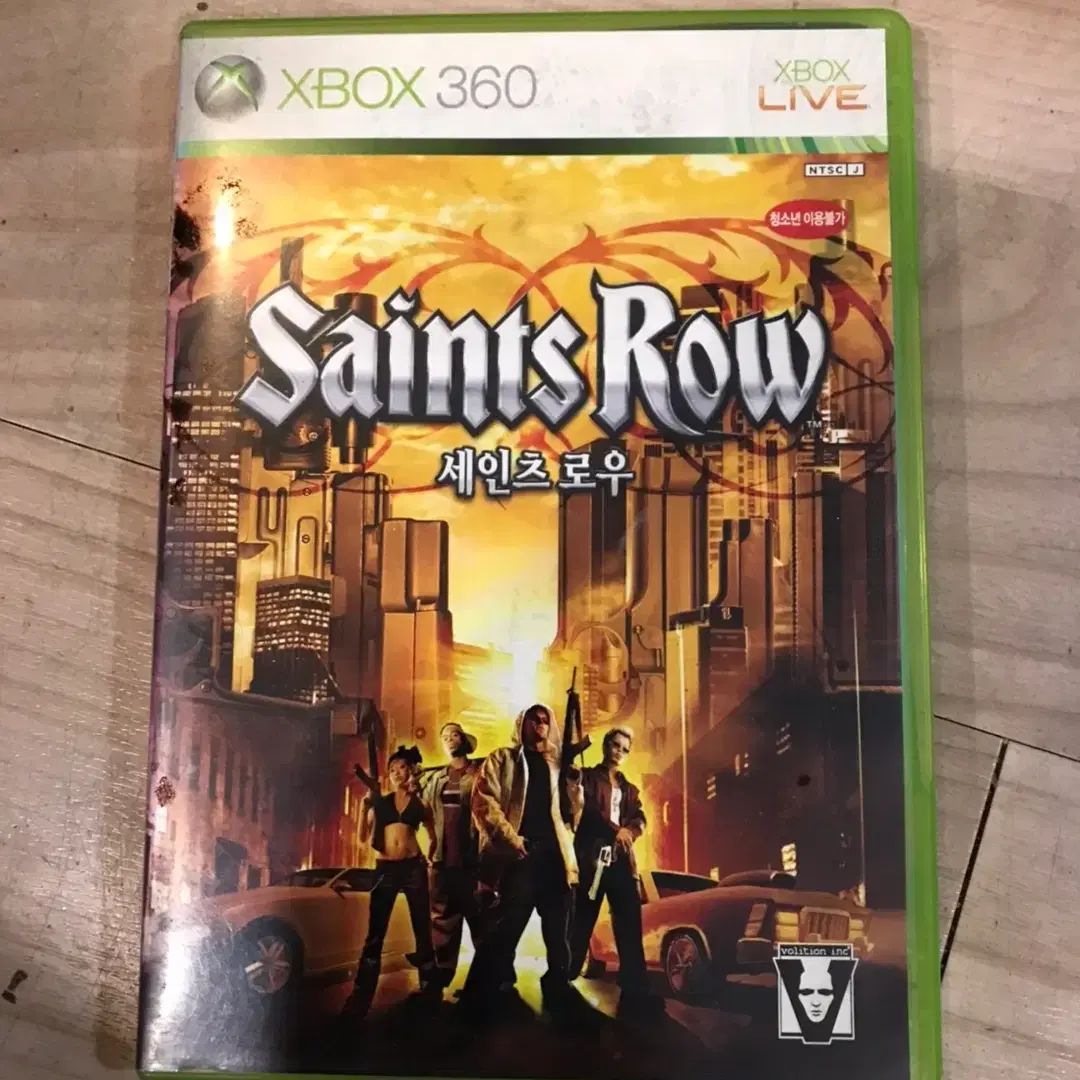 XBOX360 세인츠 로우