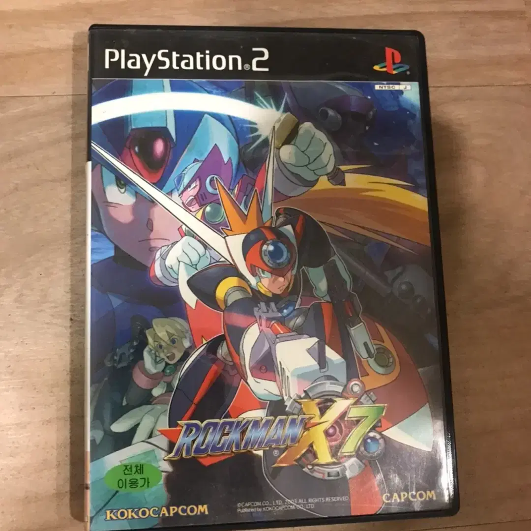 PS2/플스2 록맨X7