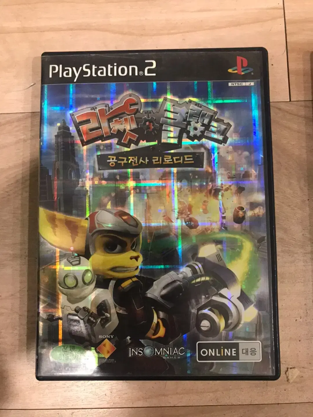 PS2/플스2 라쳇 앤 클랭크 공구전사 리로리드