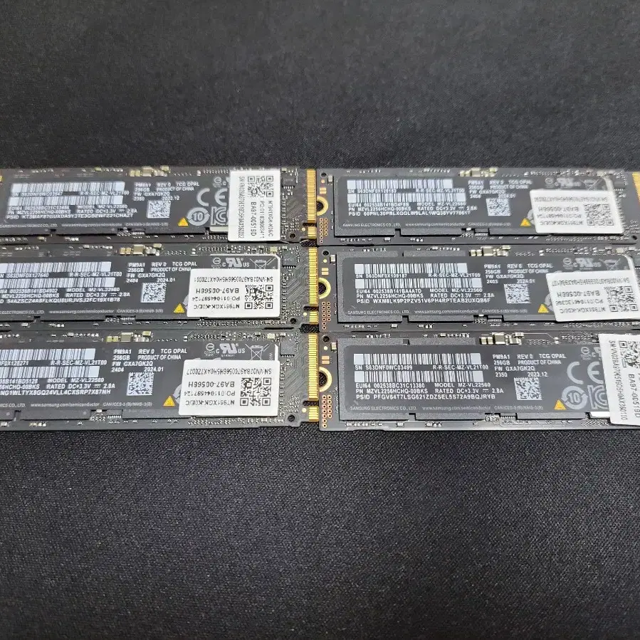 컴퓨터 저장장치 삼성 NVME SSD PM9A1 256GB