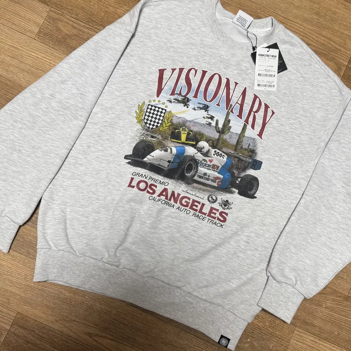 비전스트릿웨어 VSW Racing Crewneck 맨투맨